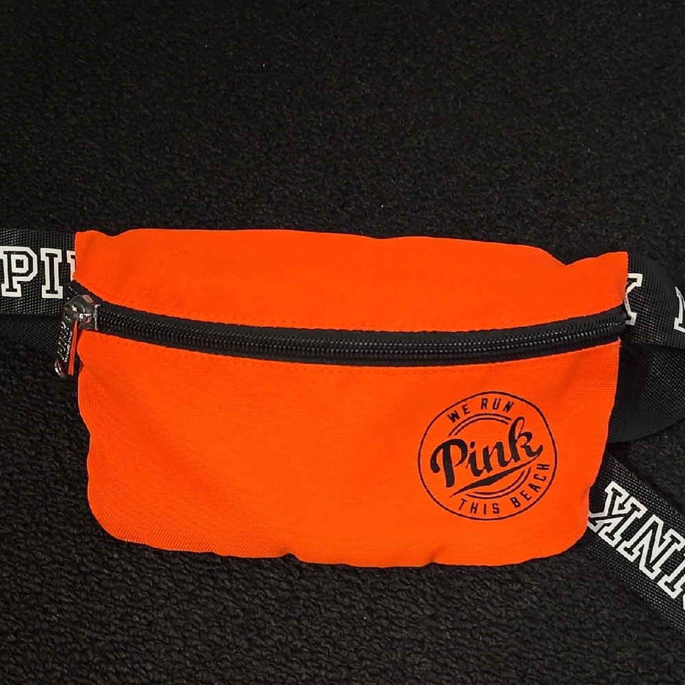 PINK Victoria's Secret Orange Waist Bag - Picture 5 of 9